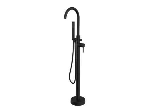 Framlingham Freestanding Bath Shower Mixer & Kit - Matt Black (SH8016)