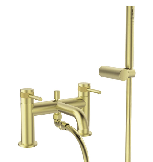 Kelso Bath shower mixer - Brushed Brass (SH8023)