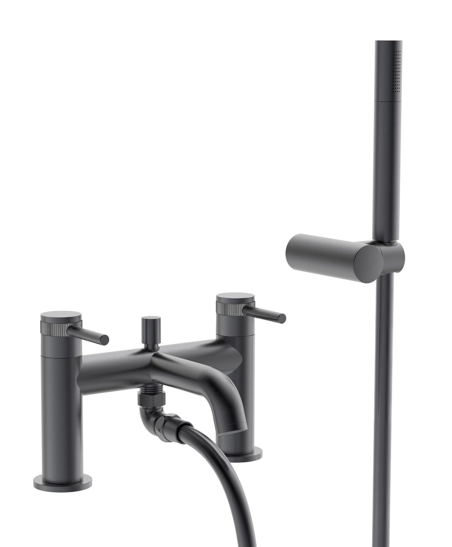 Kelso Bath shower mixer - Gunmetal Grey (SH8024)