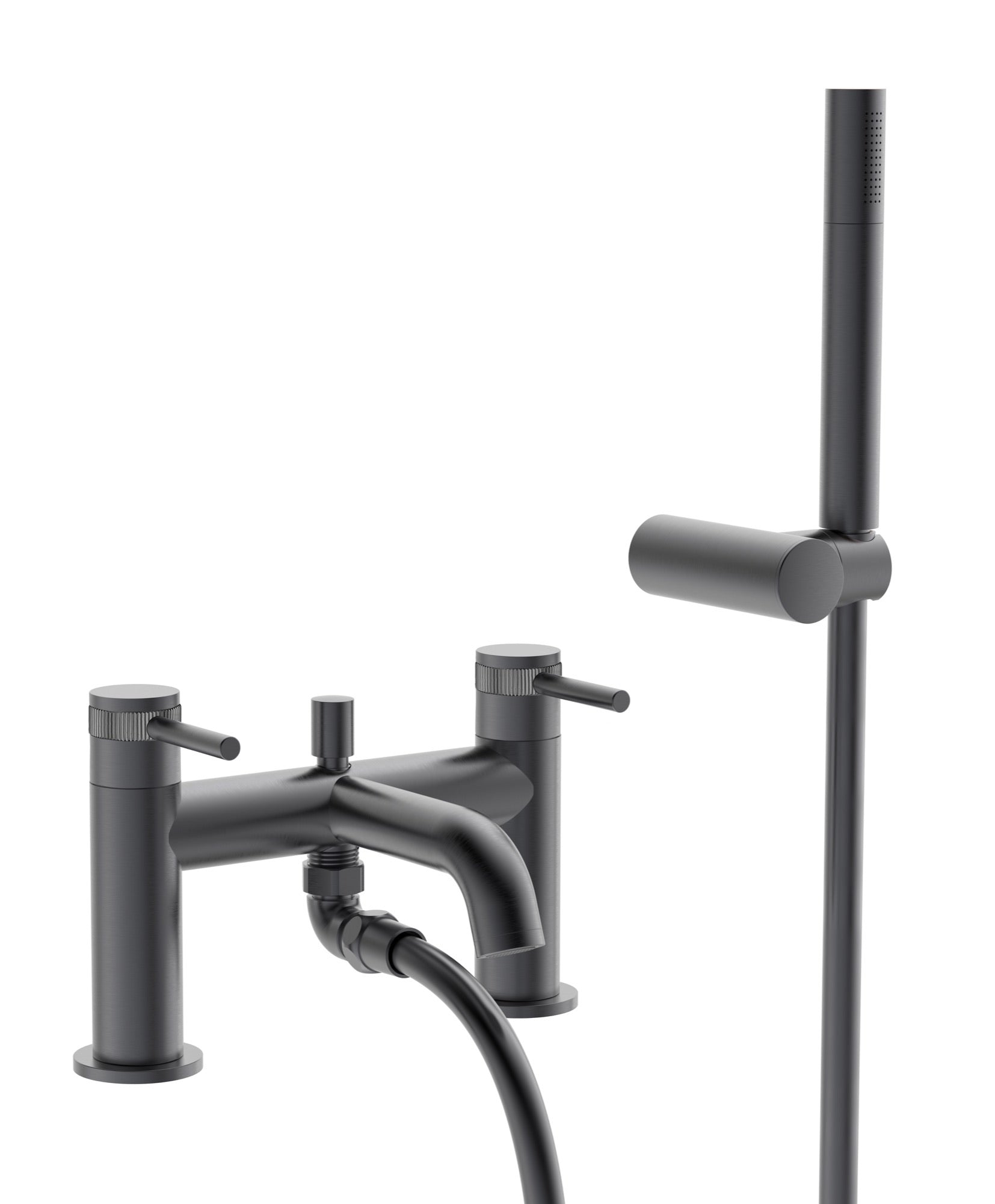 Kelso Bath shower mixer - Gunmetal Grey (SH8024)