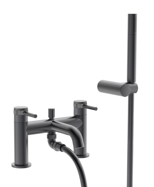 Kelso Bath shower mixer - Gunmetal Grey (SH8024)