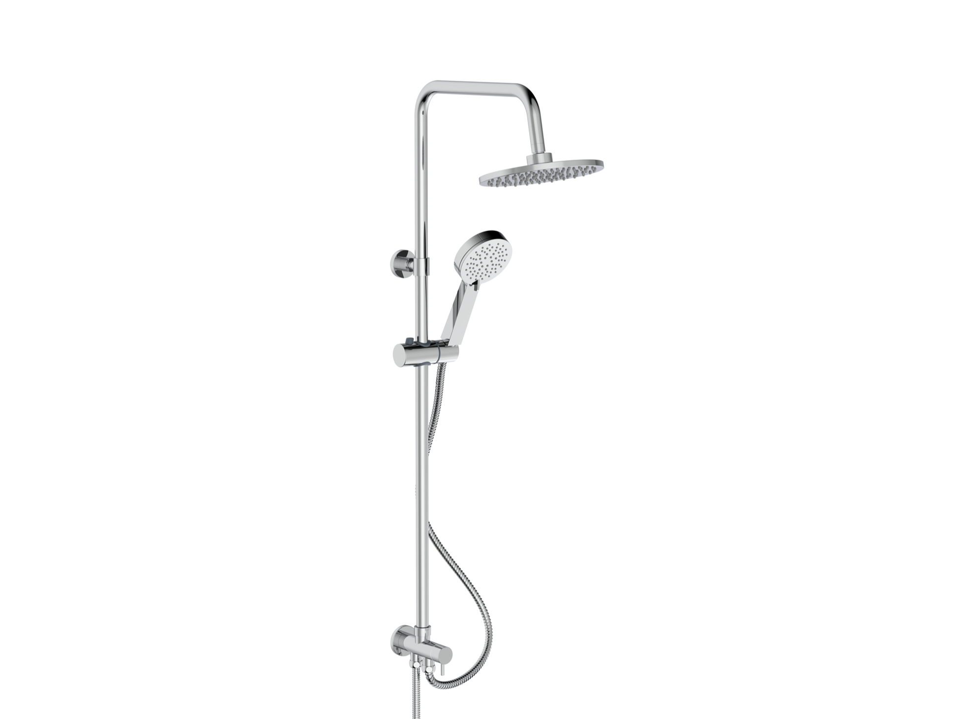 Malton Shower slider rail kit - Chrome (SH8037)