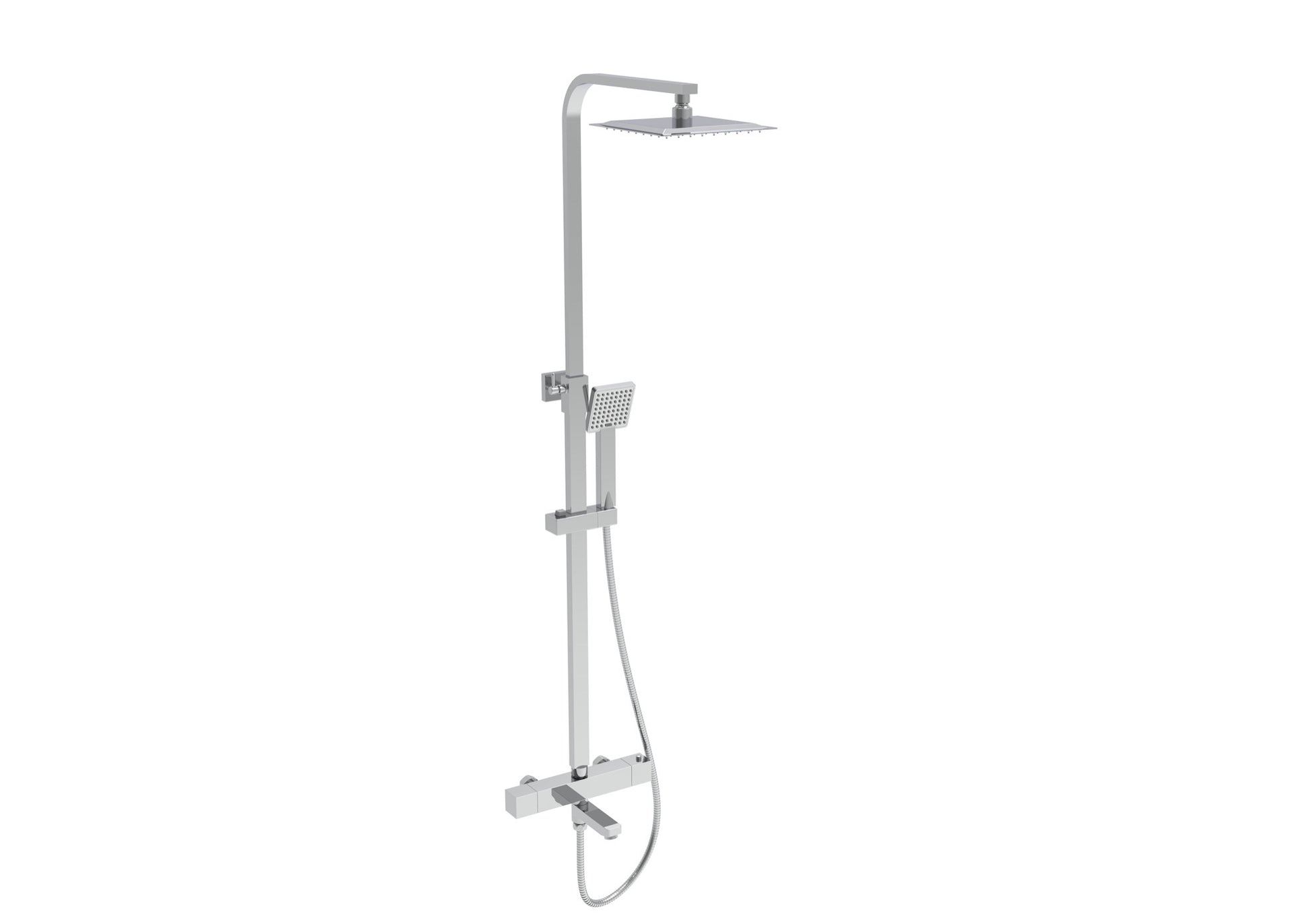 Shalford Thermostatic Shower Mixer - Matt Black (SH8046)
