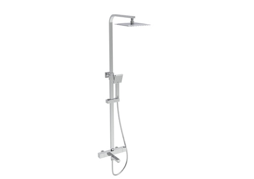 Shalford Thermostatic Shower Mixer - Matt Black (SH8046)