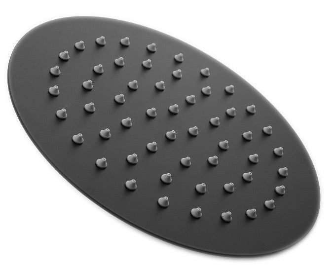 Ultra slim shower head - Matt Black (SH8051)