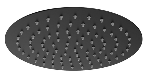 Ultra slim shower head - Matt Black (SH8053)