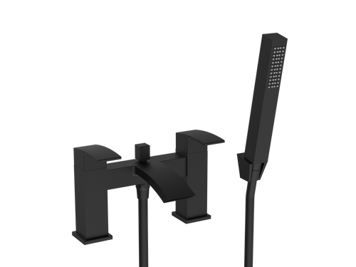 Sherborne Bath Shower Mixer - Matt Black (SH8057)