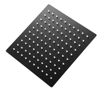 Ultra slim shower head - Matt Black (SH8059)