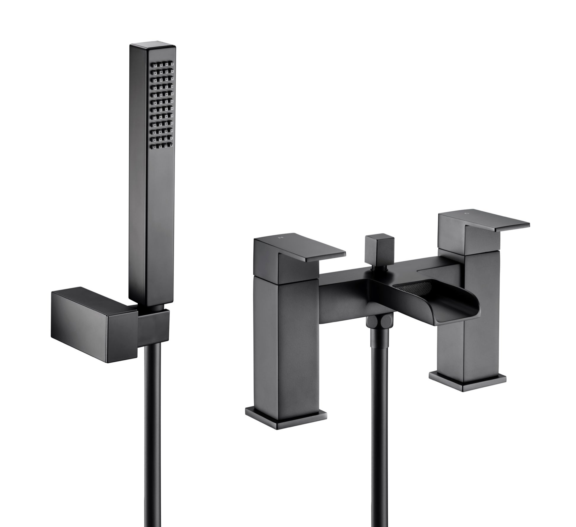 Zennor Bath Shower Mixer - Matt Black (SH8066)