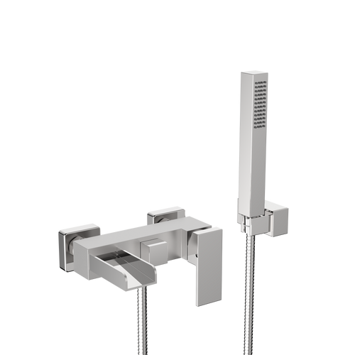 Zennor Wall Mounted Bath Shower Mixer - Chrome (SH8067)