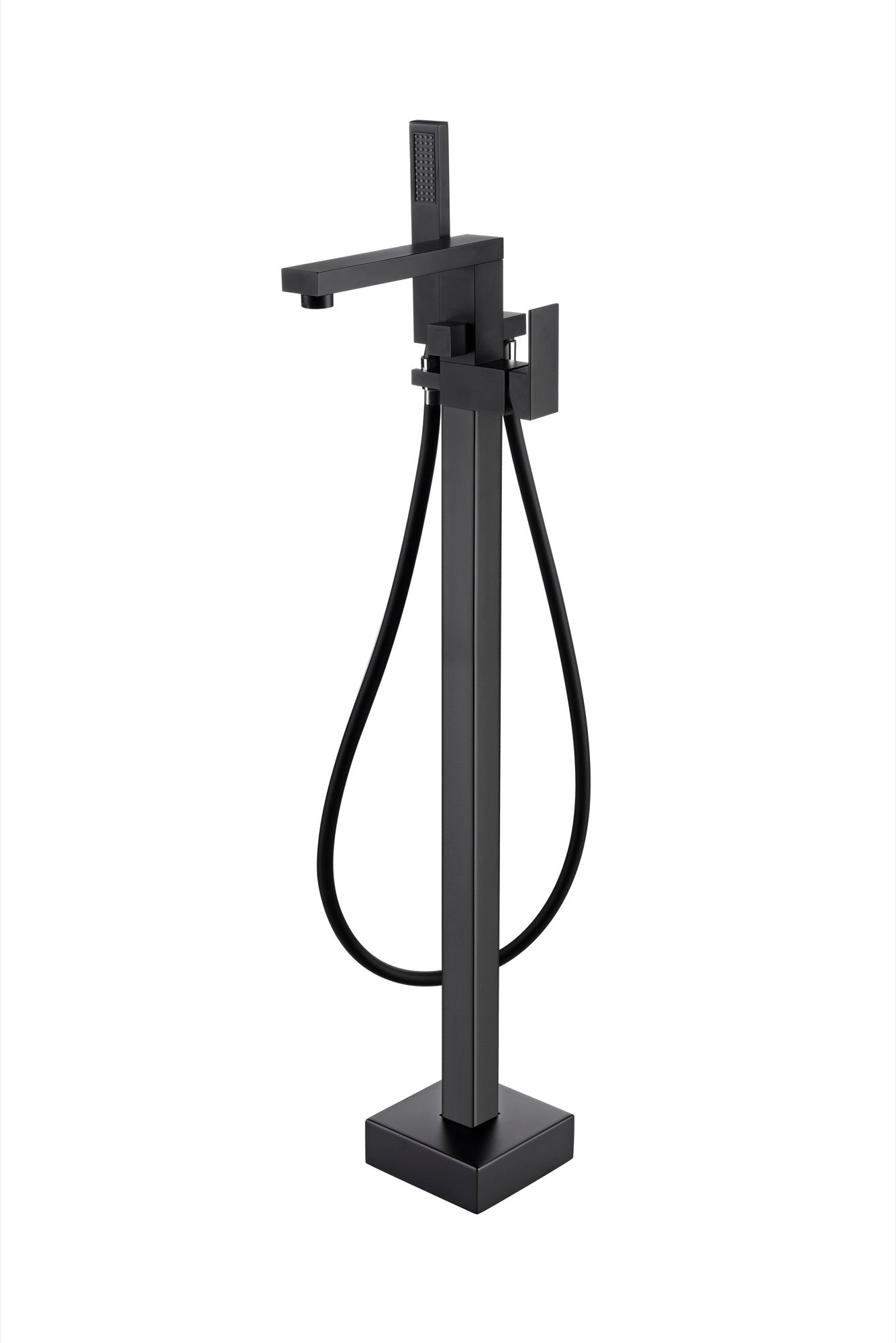 Elveden Freestanding Bath Shower Mixer - Matt Black (SH8103)