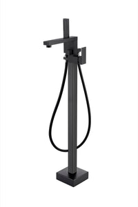 Elveden Freestanding Bath Shower Mixer - Matt Black (SH8103)