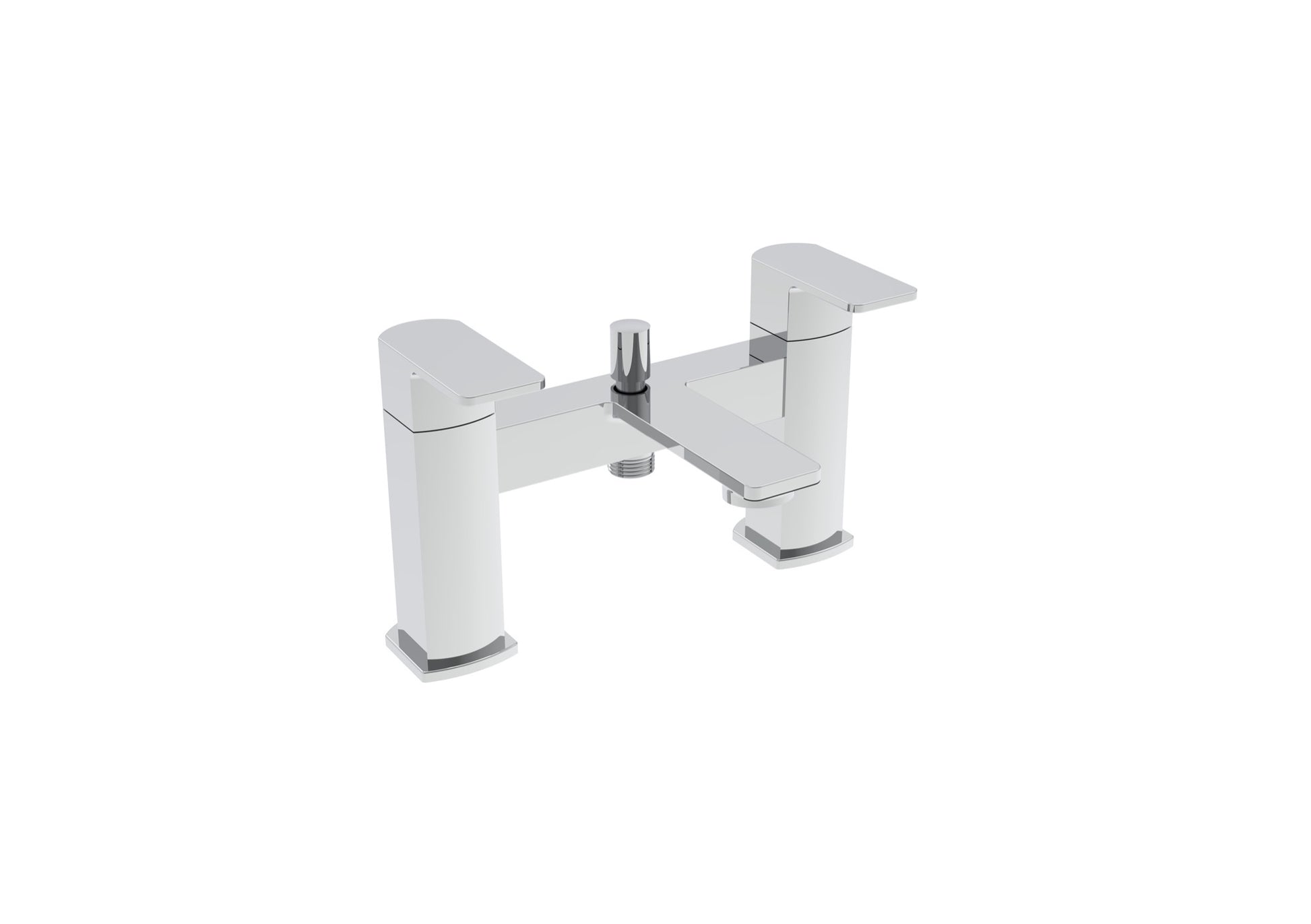 Hazelbury Deck Mounted Bath Shower Mixer - Chrome (SH8119)