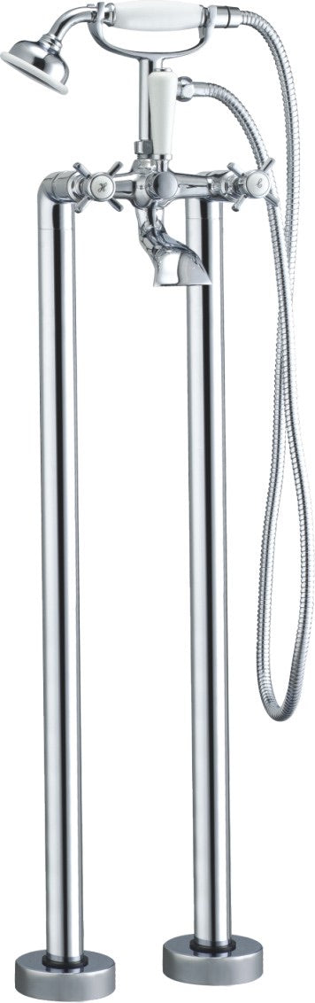 Kirkby Freestanding Bath Shower Mixer data sheet 2022 - Chrome (SH8127)