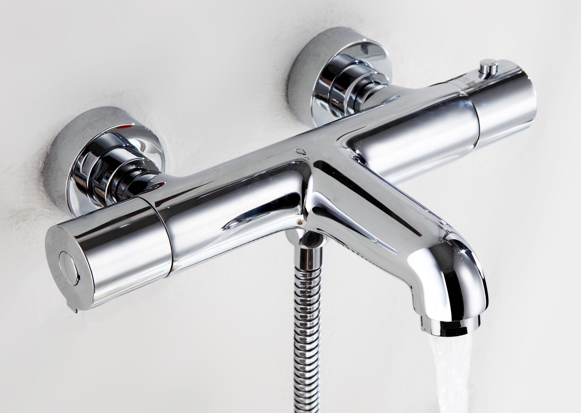 Malton Thermostatic Bath Shower Mixer Valve - Chrome (SH8134)