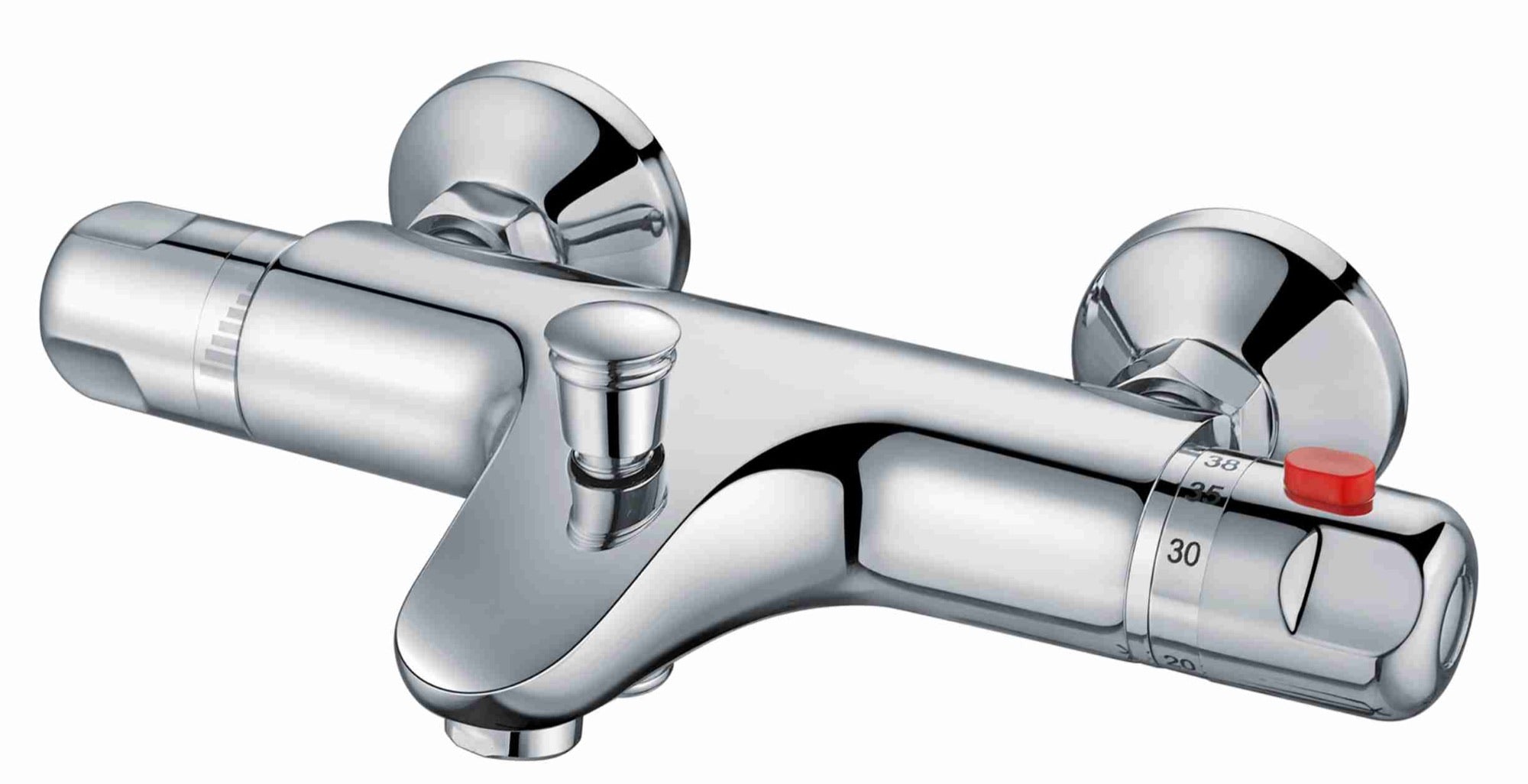 Malton Thermostatic Bath Shower Mixer Valve - Bronze (SH8135)