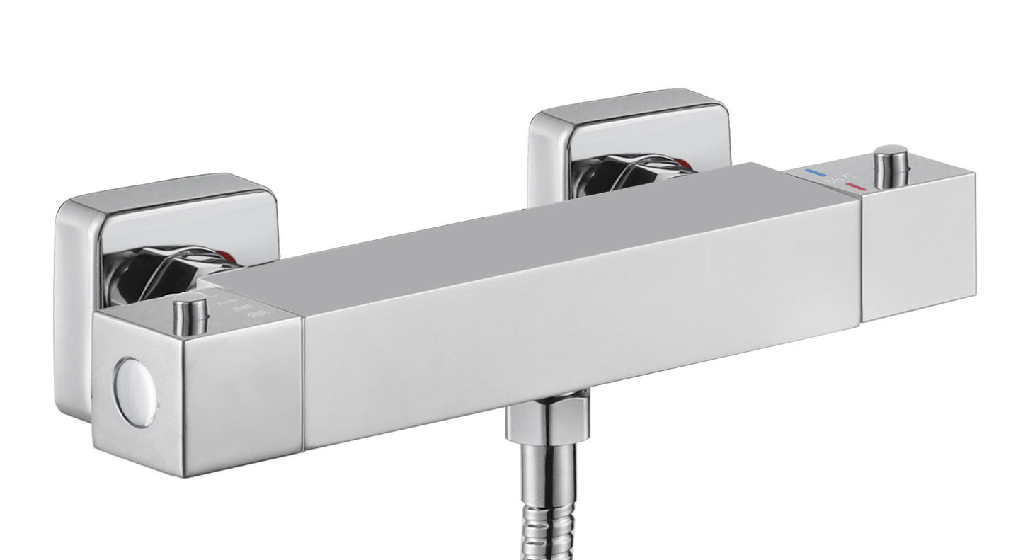 Malton Thermostatic Shower Mixer Valve - Chrome (SH8146)