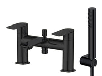 Ribston Deck mounted bath shower mixer - Matt Black (SH8166)