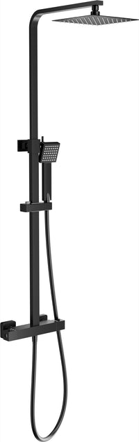 Shalford Thermostatic Shower Mixer - Matt Black (SH8175)
