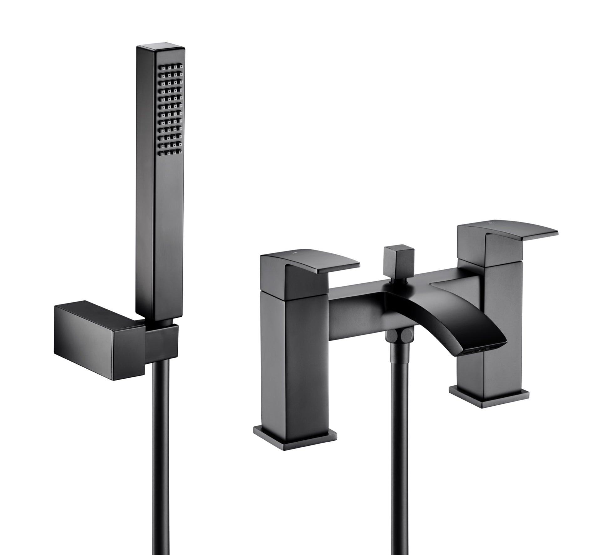 Sherborne Bath Shower Mixer - Matt Black (SH8179)
