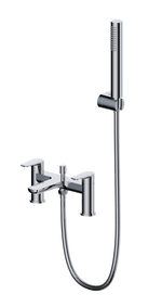 Ugley Deck mounted bath shower mixer - Chrome (SH8182)