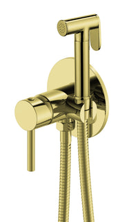 Brushed Brass Shattaf Douche Mixer Set - Brushed Brass (SH8198)