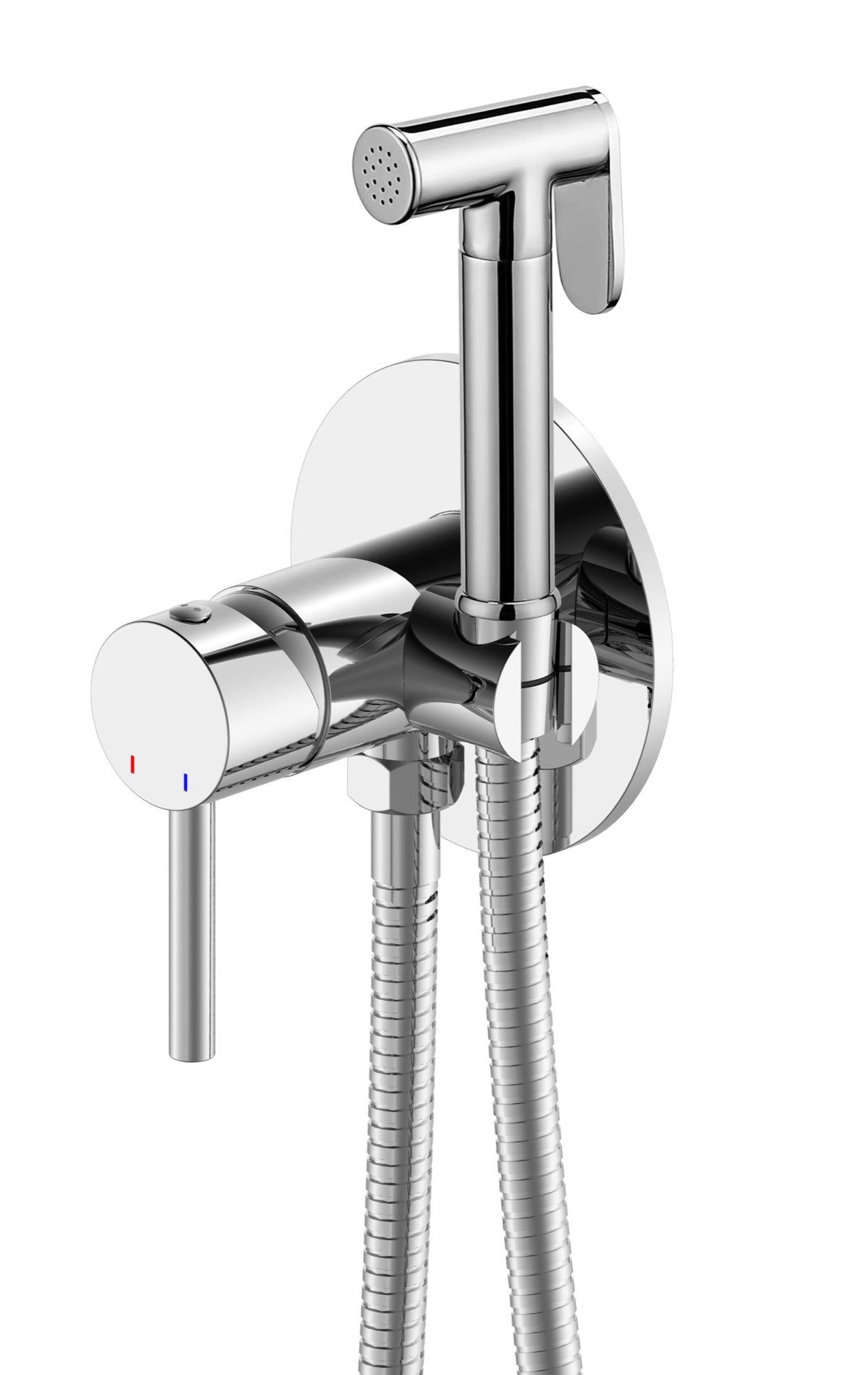 Shattaf Douche Mixer Set - Chrome (SH8202)