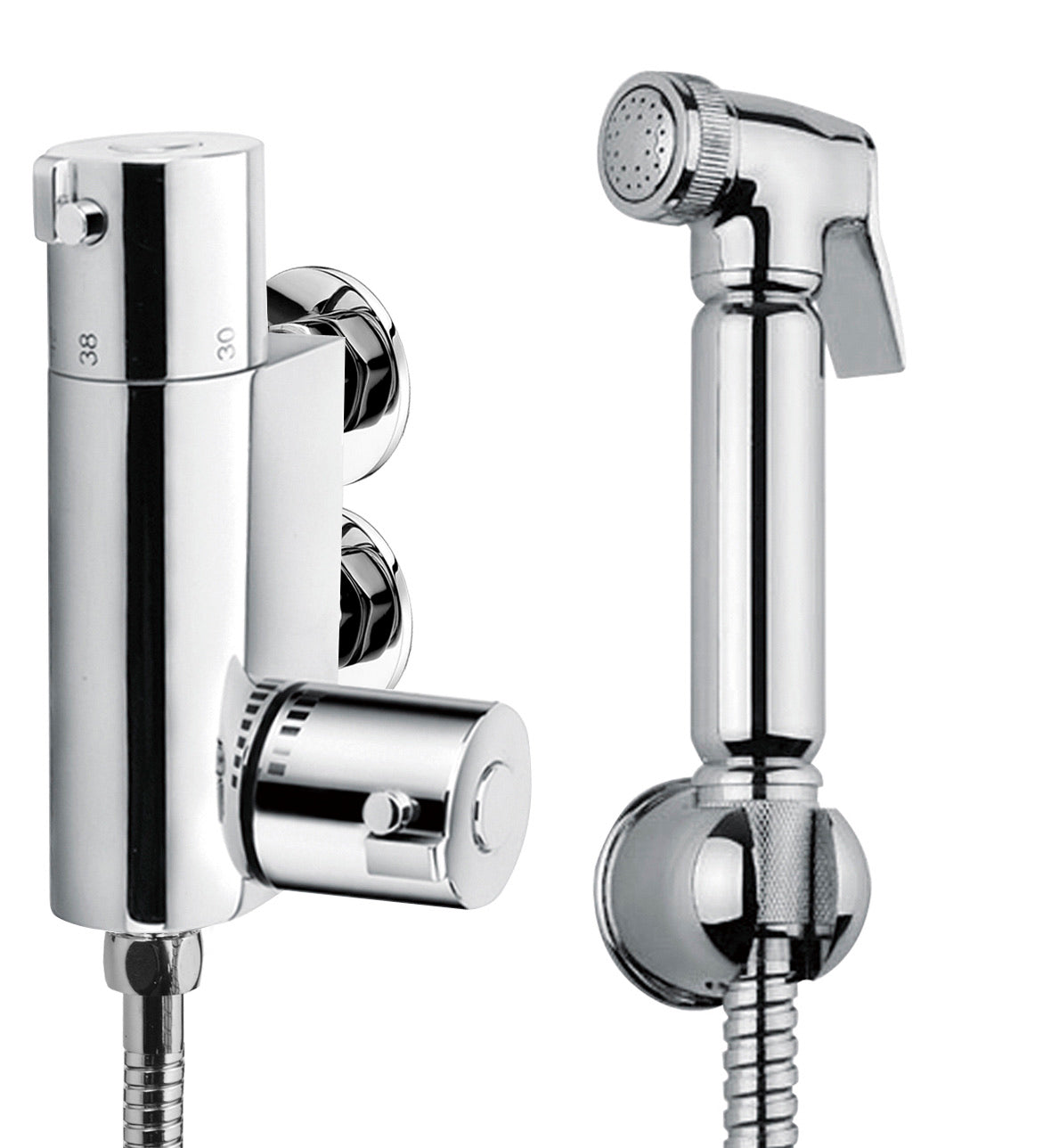 Shattaf Douche With Mini - Chrome (SH8205)