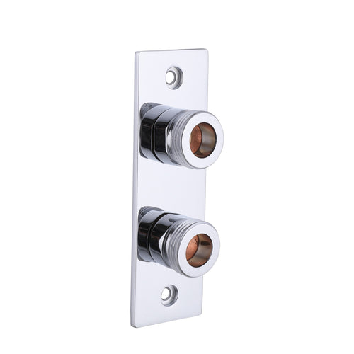 Wall Plate for exposed mini - Chrome (SH8216)