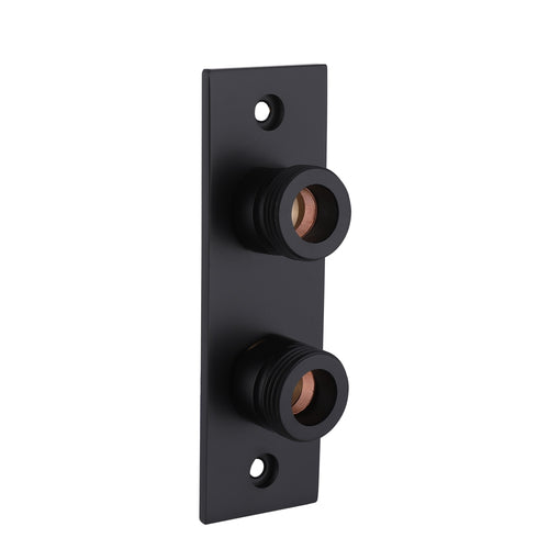 Wall Plate for exposed mini - Matt Black (SH8220)