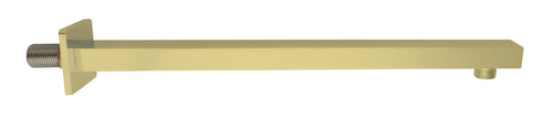 Brushed Gold 300mm Rectangular Shower Arm - Brushed Gold (SH8268)
