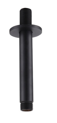 120mm Round Celing Arm - Matt Black (SH8275)