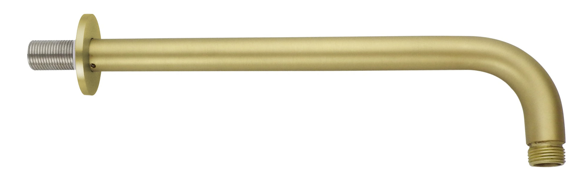 380mm Round Shower Arm - Brushed Brass (SH8281)