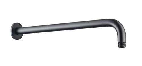 380mm Round Shower Arm - Gunmetal Grey (SH8283)