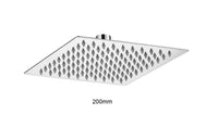 Ultra slim shower head - Chrome (SH8301)