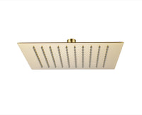 Brushed Brass Slim shower head - Brushed Brass (SH8303)