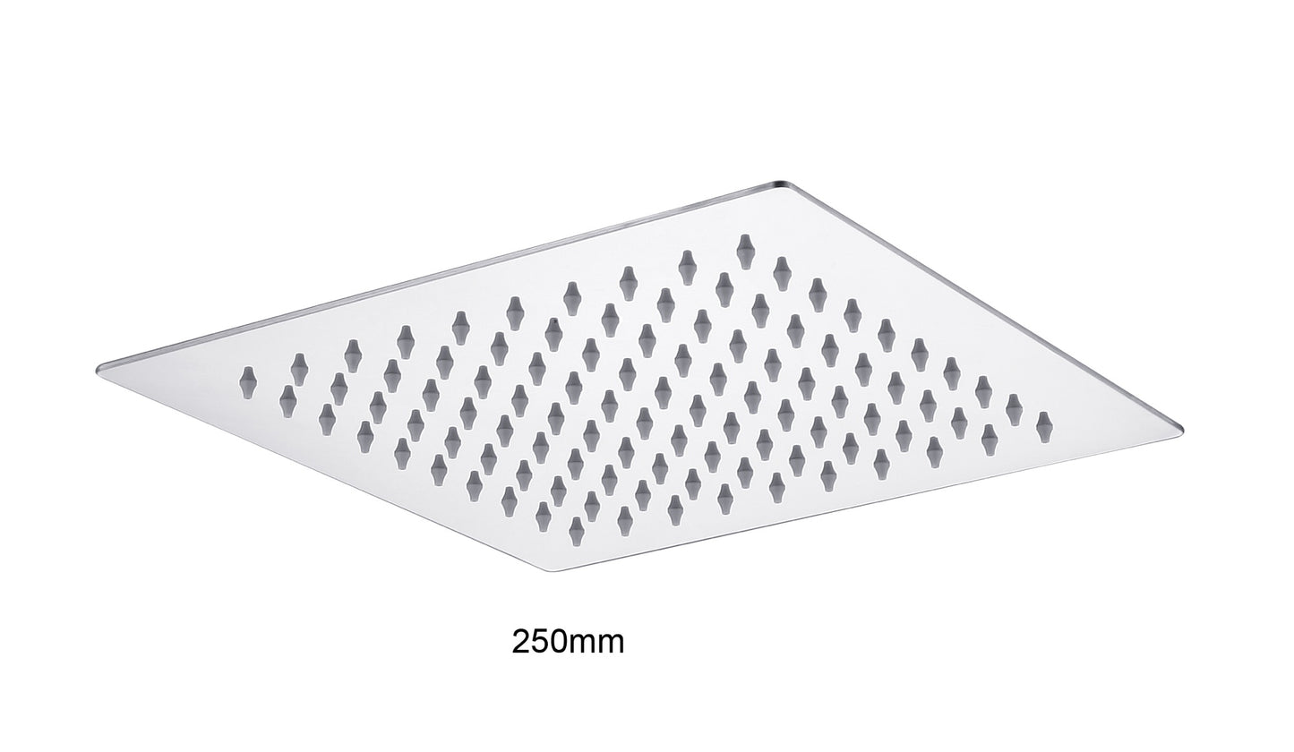 250mm Ultra slim shower head - Chrome (SH8306)