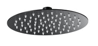 Ultra slim shower head - Matt Black (SH8317)