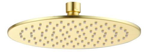 Brushed Brass Brass Shower Head - Brushed Brass (SH8329)