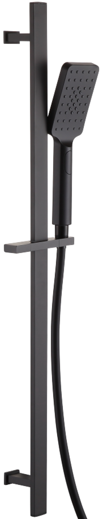 Shower slider rail kit - Matt Black (SH8335)