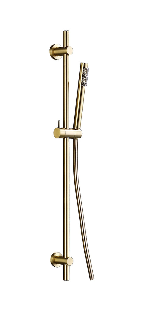 Shower slider rail kit - Brushed Brass (SH8337)