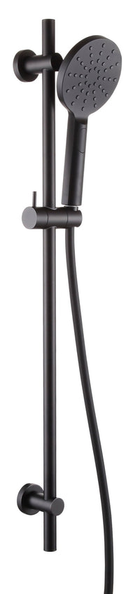 Shower slider rail kit - Matt Black (SH8341)