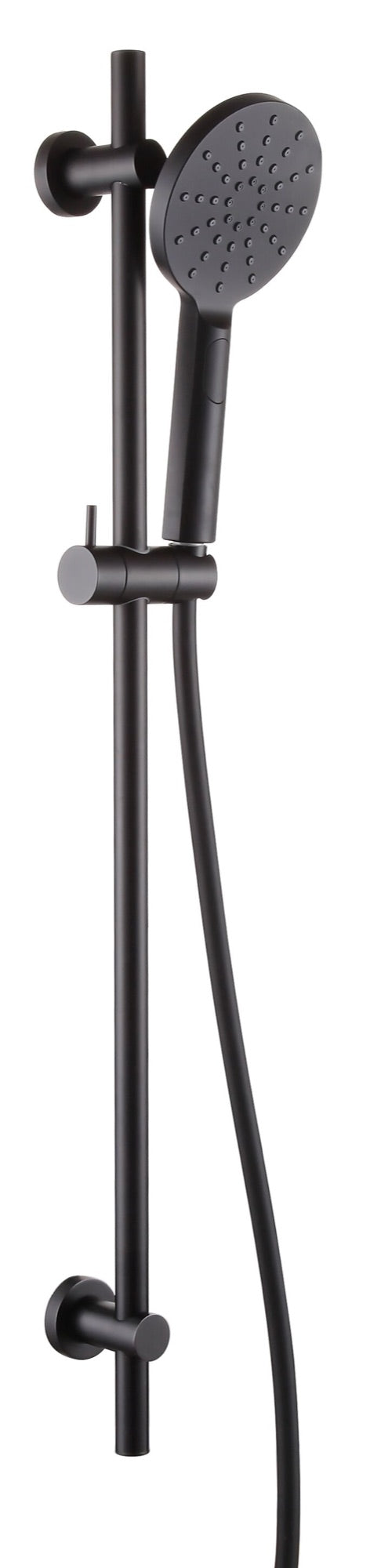 Shower slider rail kit - Matt Black (SH8341)