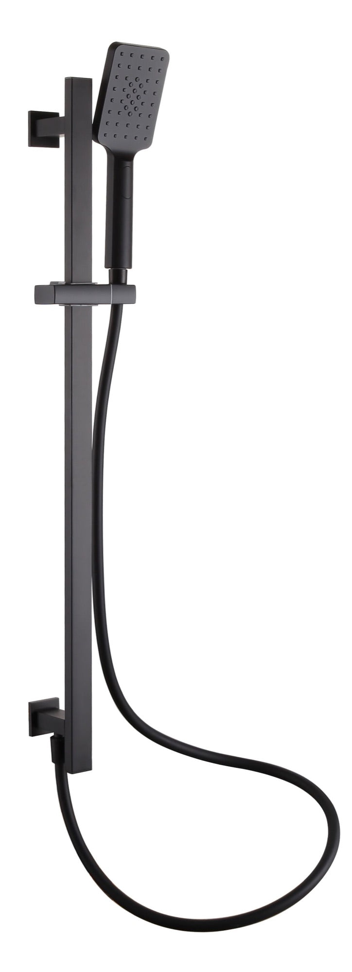 Shower slider rail kit - Matt Black (SH8343)