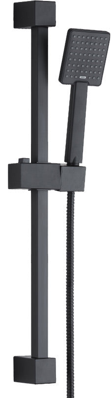 Shower slider rail kit - Matt Black (SH8351)
