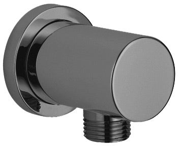 Round Wall Outlet Elbow - Gunmetal Grey (SH8376)