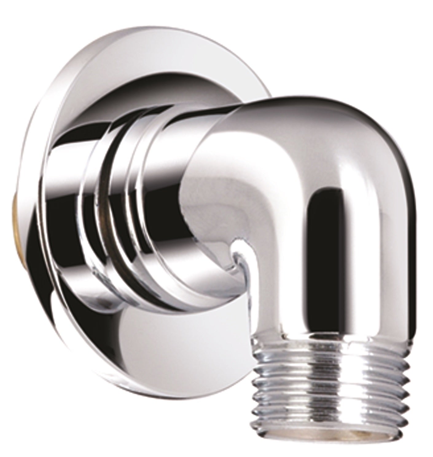 Round Wall Outlet Elbow - Chrome (SH8382)