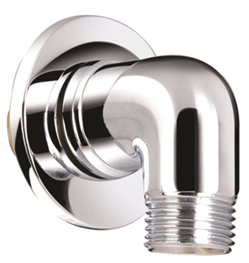 Round Wall Outlet Elbow - Chrome (SH8382)