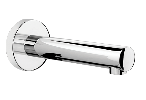 Round Bath Filler Wall Spout - Chrome (SH8386)