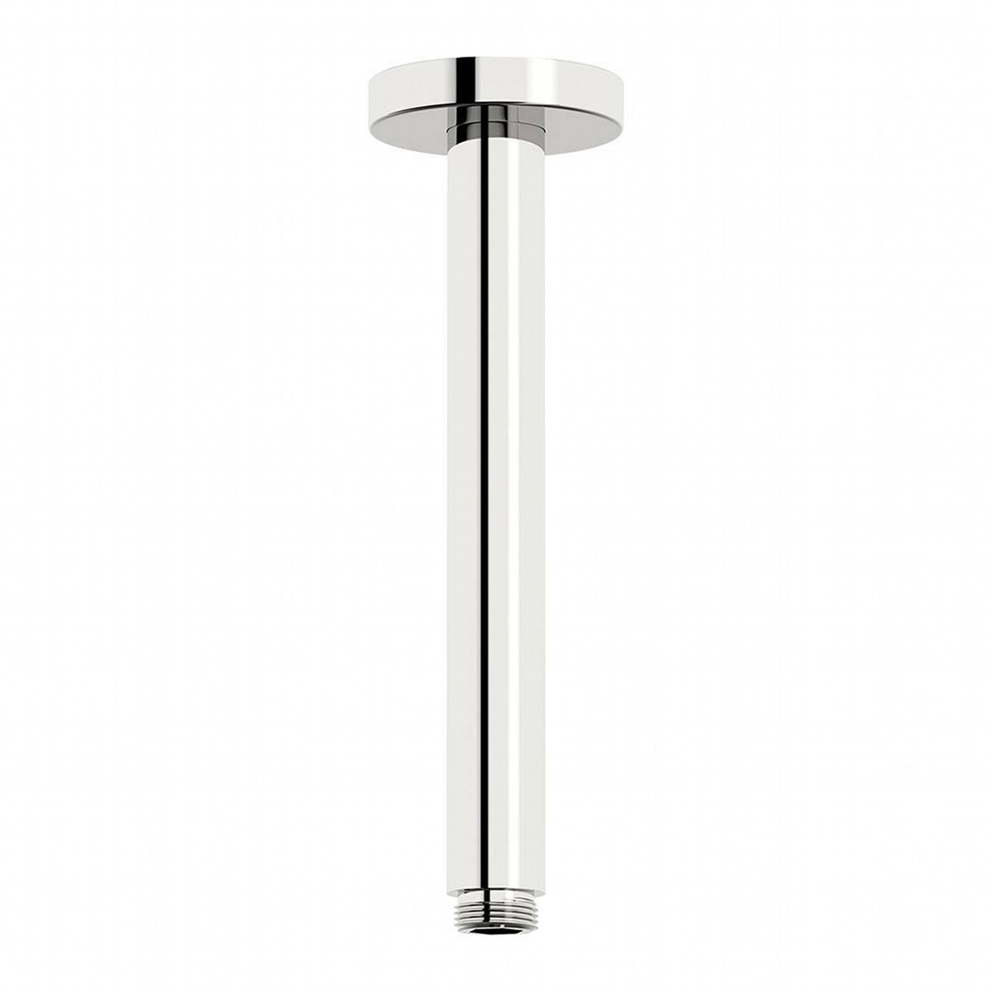 Round ceiling mounted shower arm chrome - 160mm - Showers